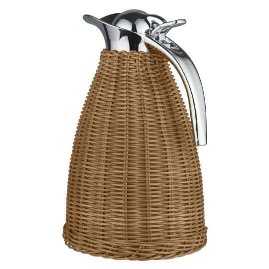 Ib Laursen - Termorkande, Brown poly rattan braid