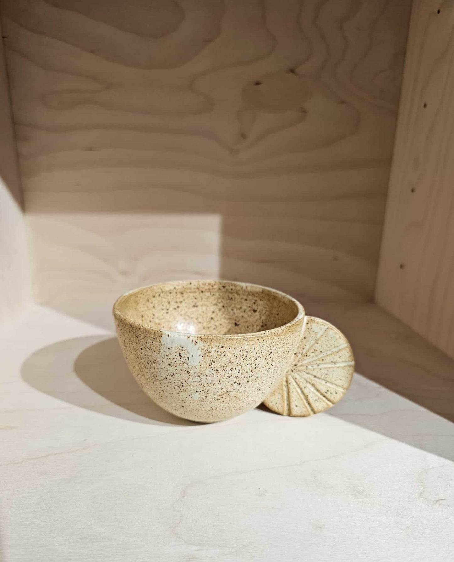 Del Nord Ceramics - La Biscal Cup, Caramel