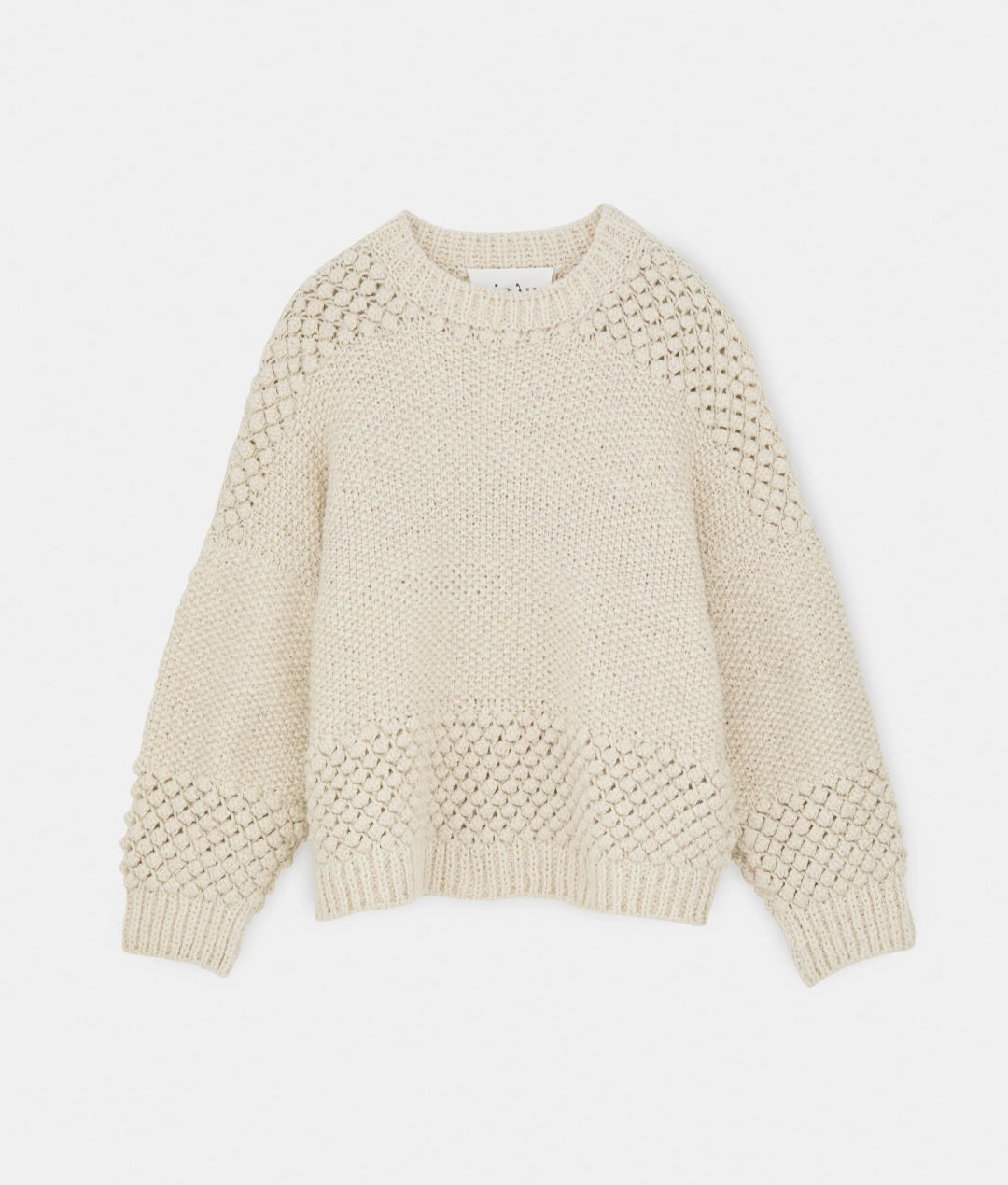 Aiayu - Daniela Wool Sweater, Pure Ecru
