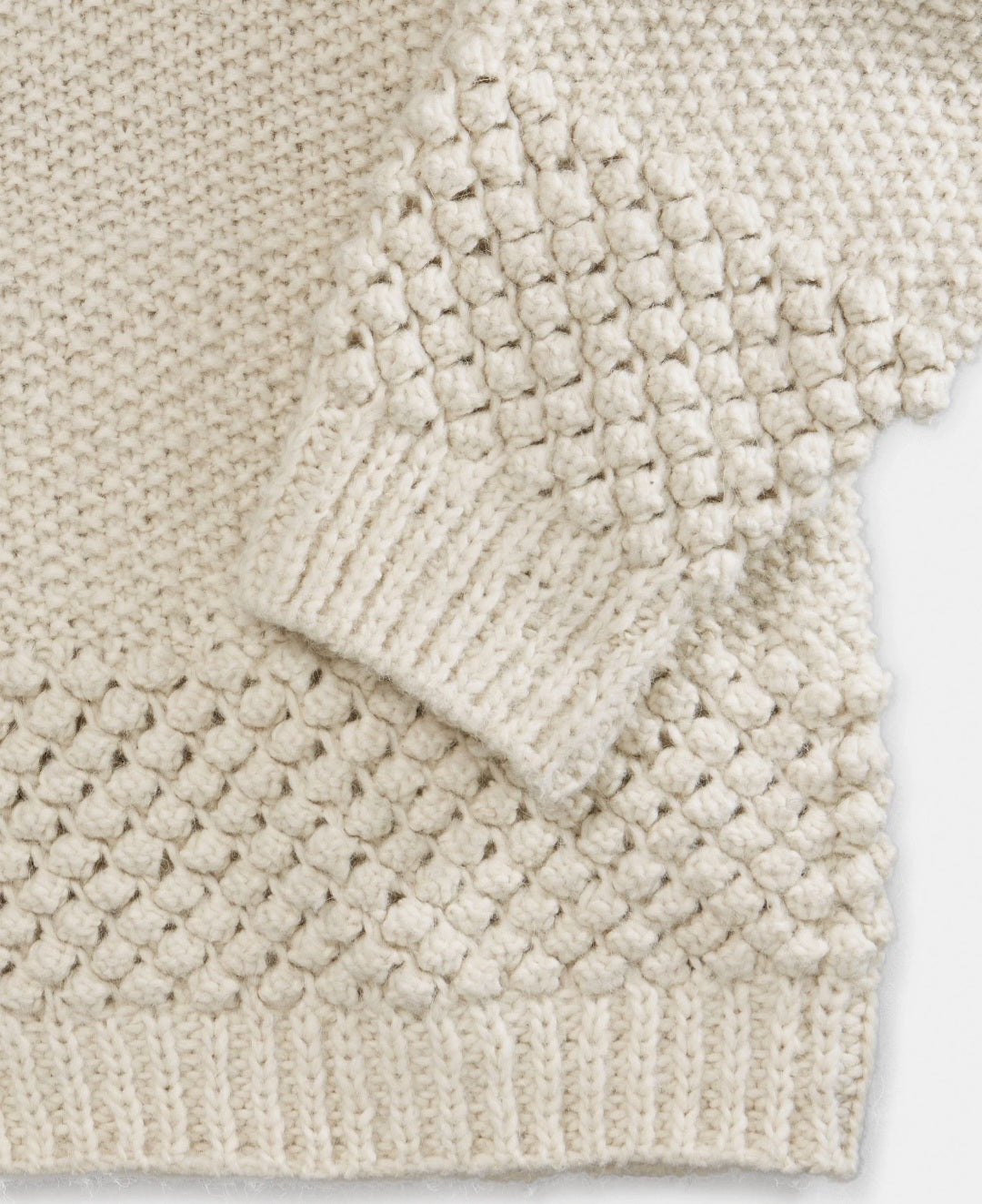 Aiayu - Daniela Wool Sweater, Pure Ecru