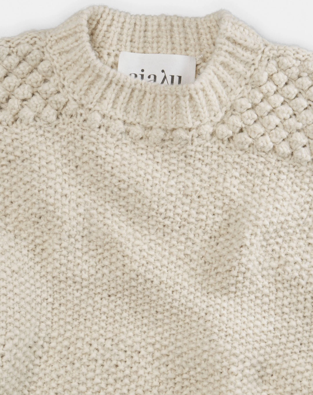 Aiayu - Daniela Wool Sweater, Pure Ecru
