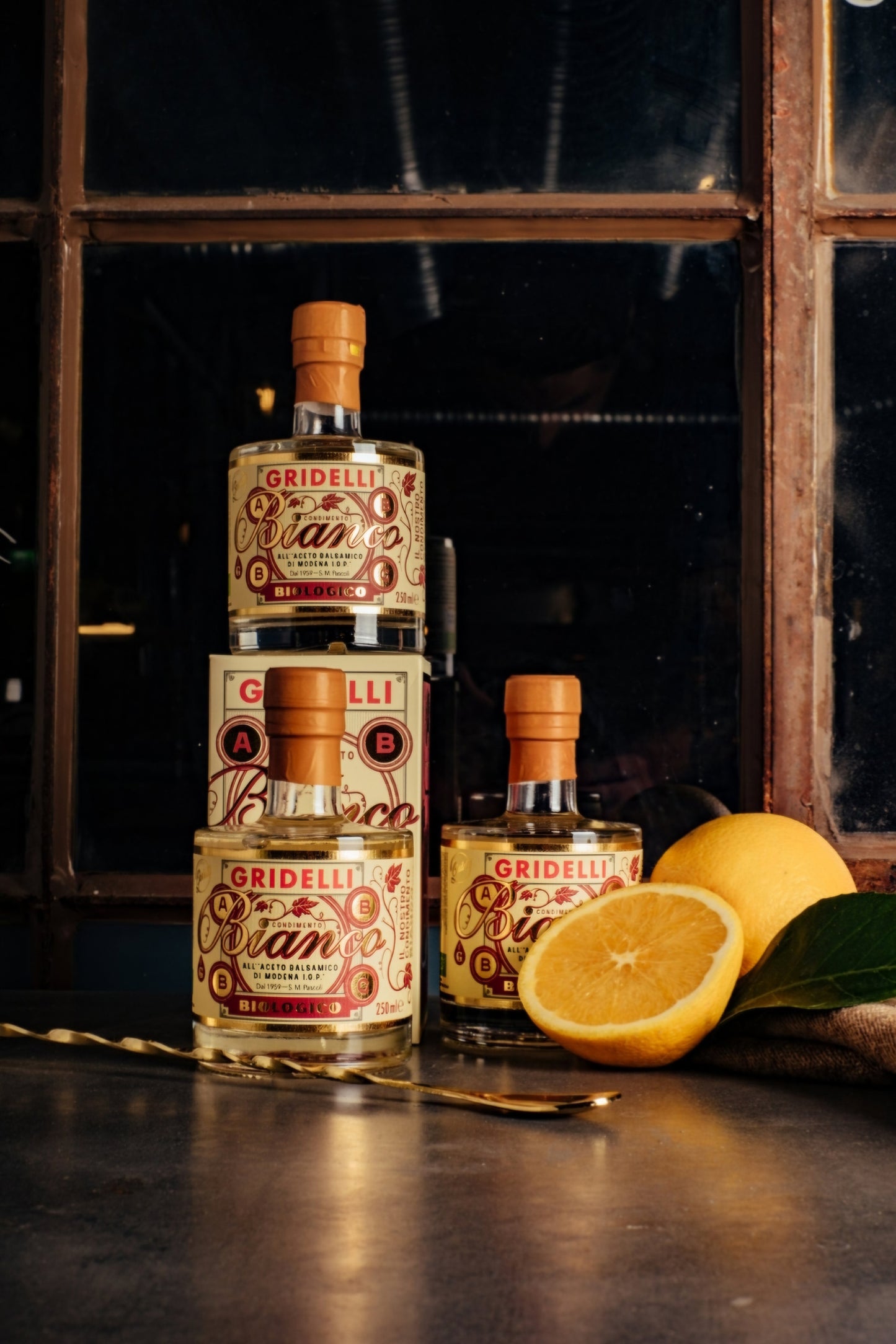 Gridelli - Hvid Balsamico med Grønne Druer, 250 ml.