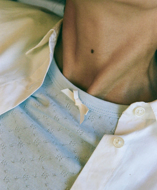 Aiayu - Messhu Long Sleeve, Light Blue