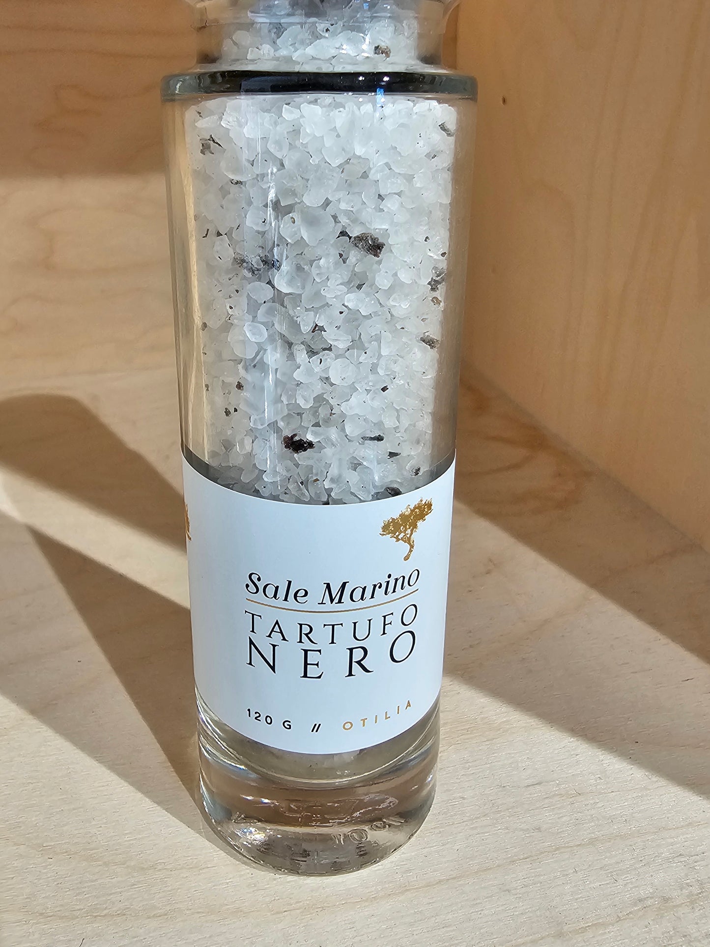 La Otilia - Middelhavssalt, Sort Trøffel, Kværn, 120 gr.