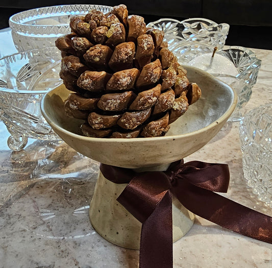 TineKHome - Opsats, Ler, H10 cm.