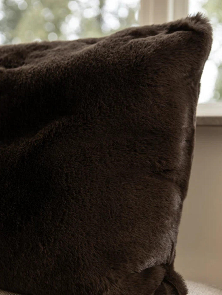 Specktrum - Adalyn Pillow, Dark Brown, 45x45 cm.