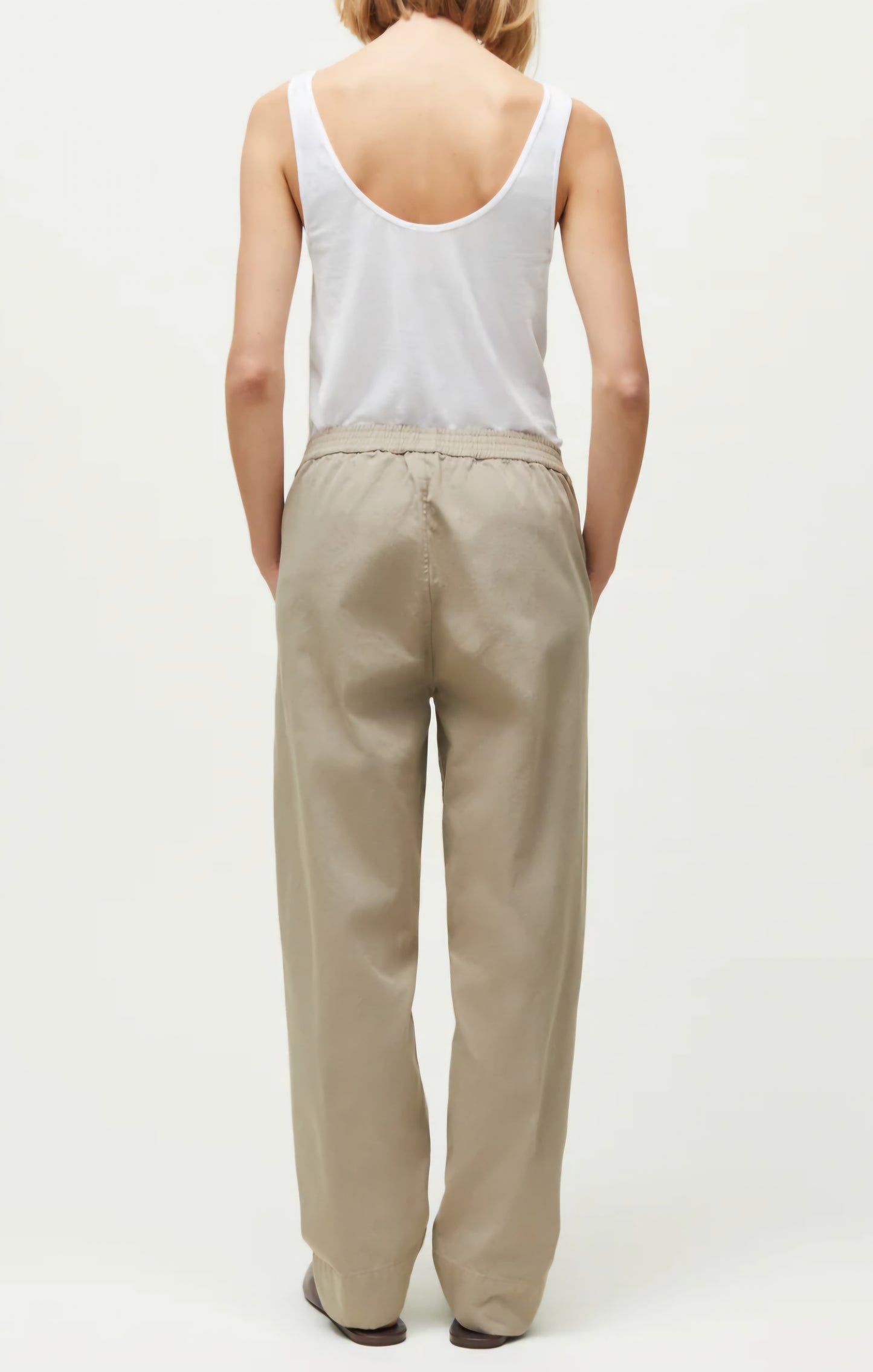Aiayu - Coco Pant Twill, Light Vintage Army
