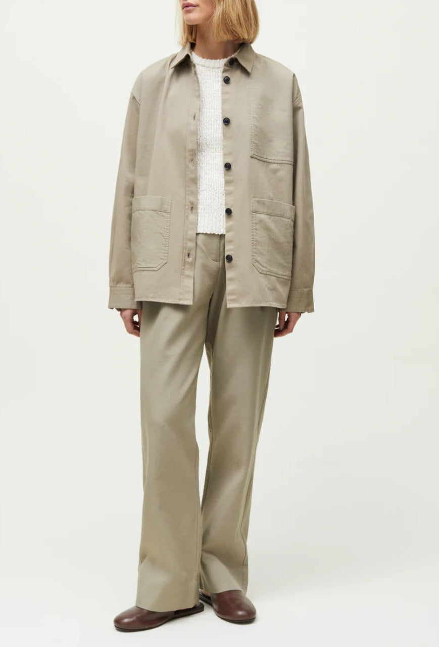 Aiayu - Coco Pant Twill, Light Vintage Army
