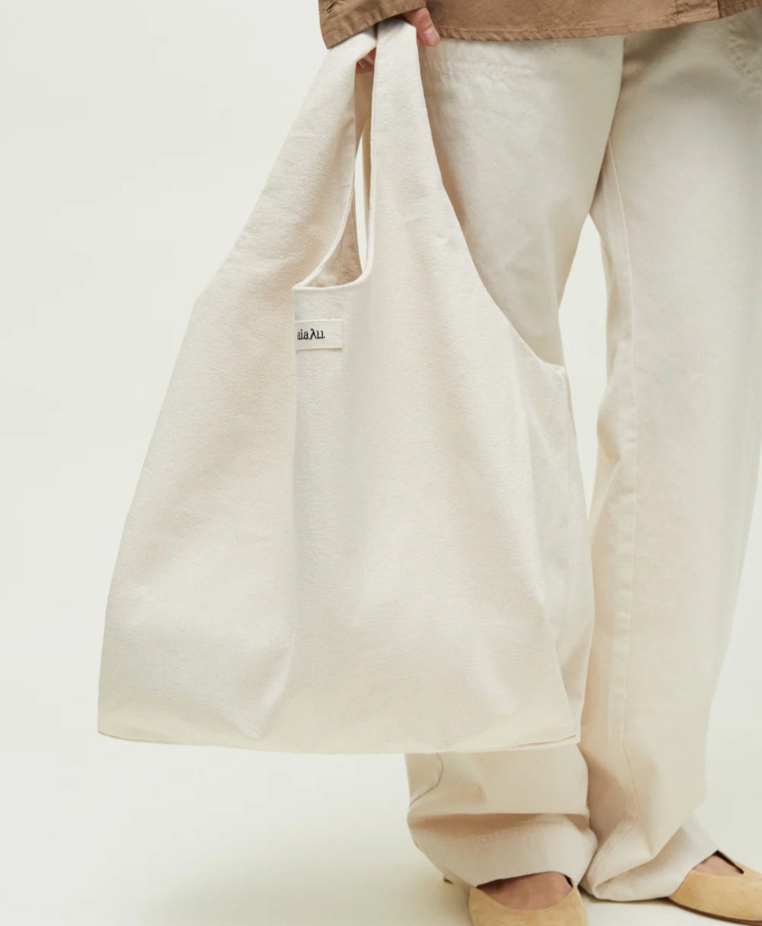 Aiayu - Bag Canvas, Pure Ecru, Medium