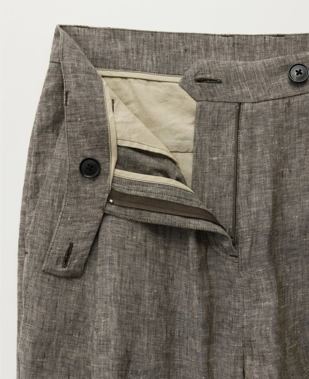 Aiayu - Balder Pant Linen, Brown