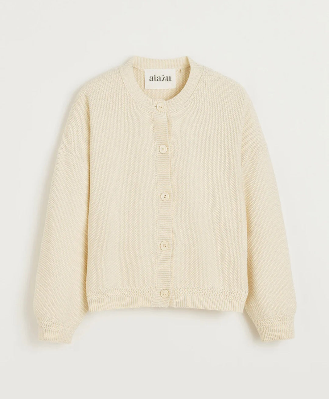 Aiayu - Coby Cardigan, Pure Ecru