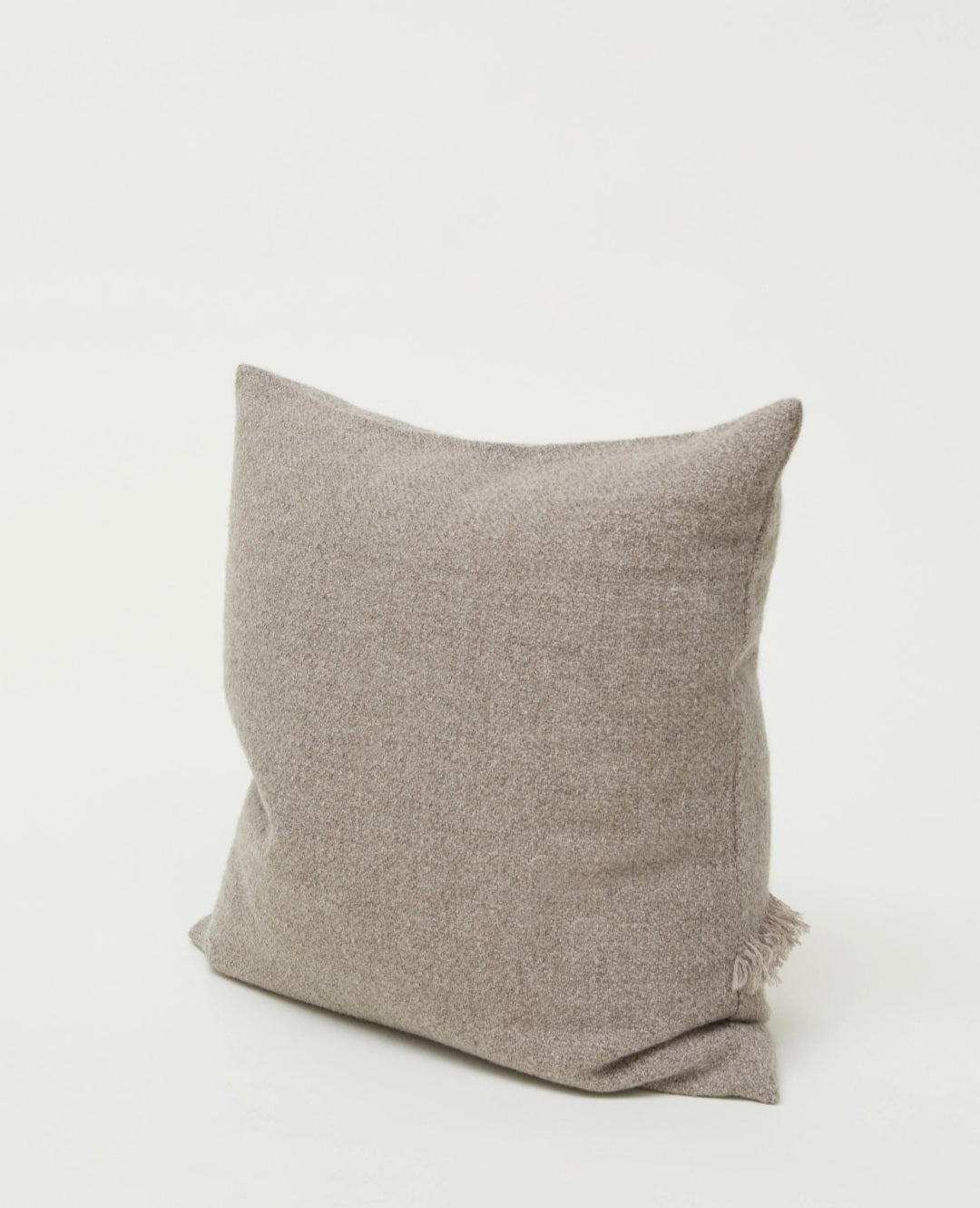 aiayu - Hayaden Wool Pillow, 50x50 cm., Pure Soil