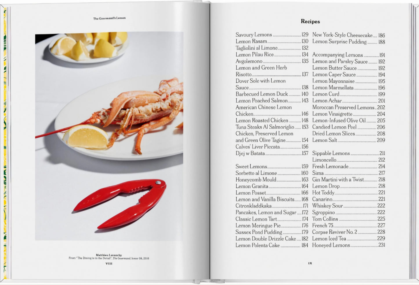 New Mags - The Gourmand´s Lemon. A Collection of Stories and Recipes