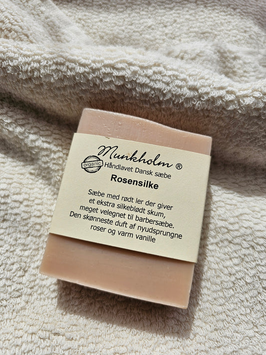 Munkholm - Rosensilke Sæbe, 100 gr.