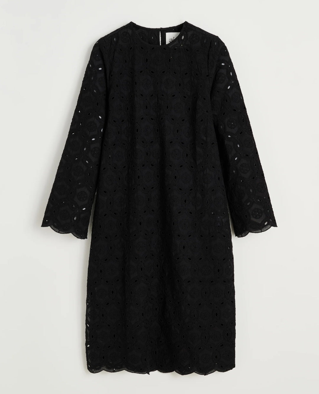 aiay - Novia Dress Embroidery, Fås i farverne Black og Pure Ecru