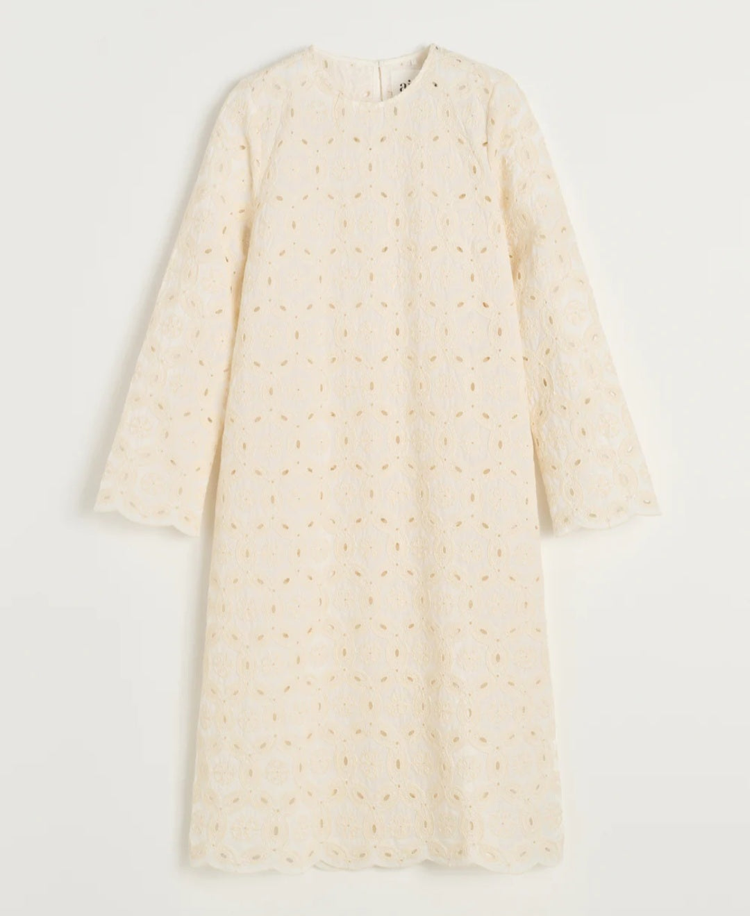 aiay - Novia Dress Embroidery, Fås i farverne Black og Pure Ecru