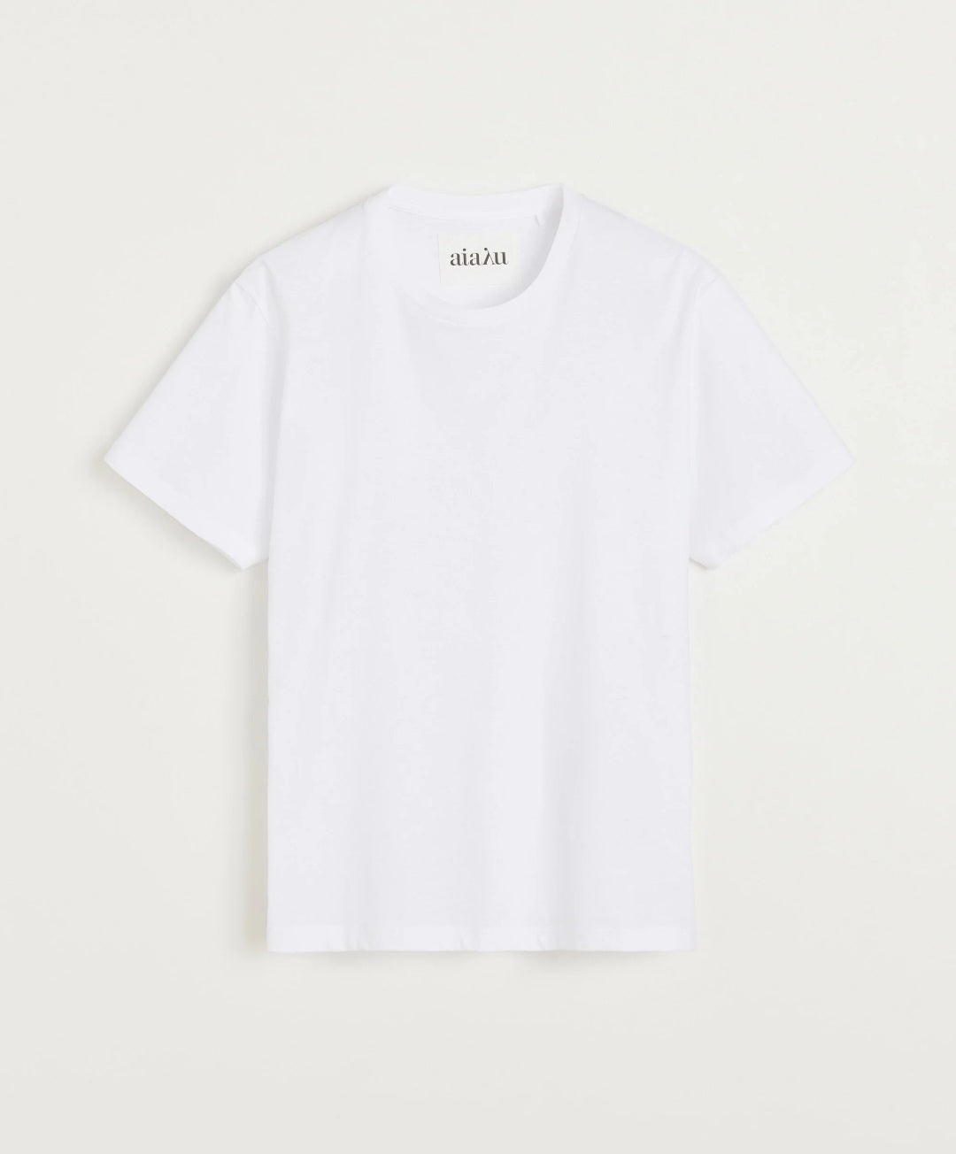 aiayu - Classic Circular Tee II, Fås i farverne White og Coffee
