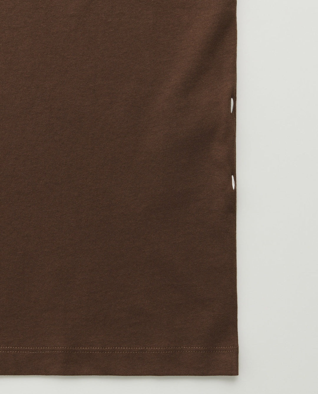 aiayu - Classic Circular Tee II, Fås i farverne White og Coffee