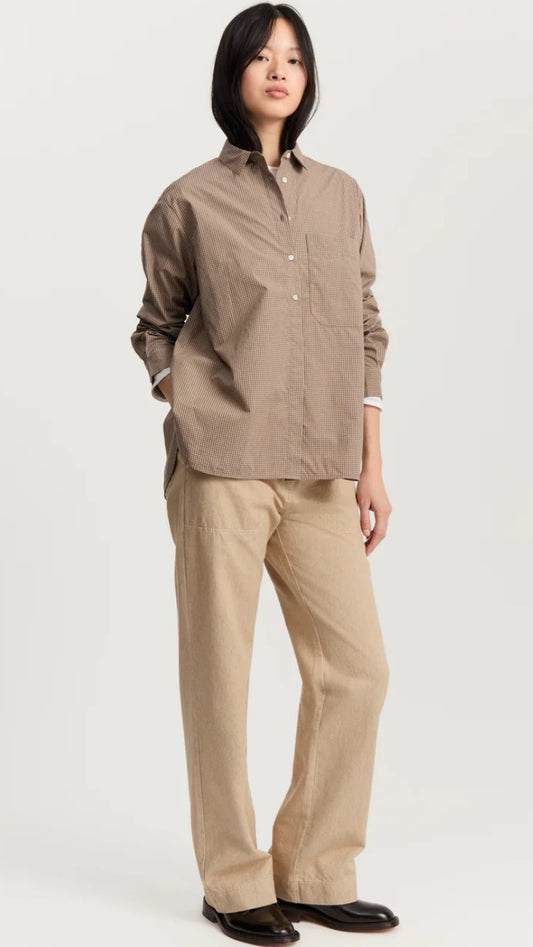 aiayu - Lynette Ternet Skjorte, Mix Fossil