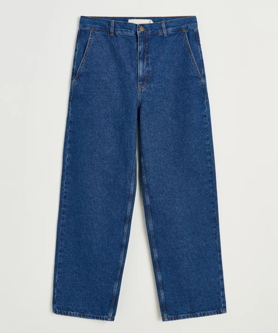 aiayu - Carlo Midwaist Wide Jeans, Mid Blue