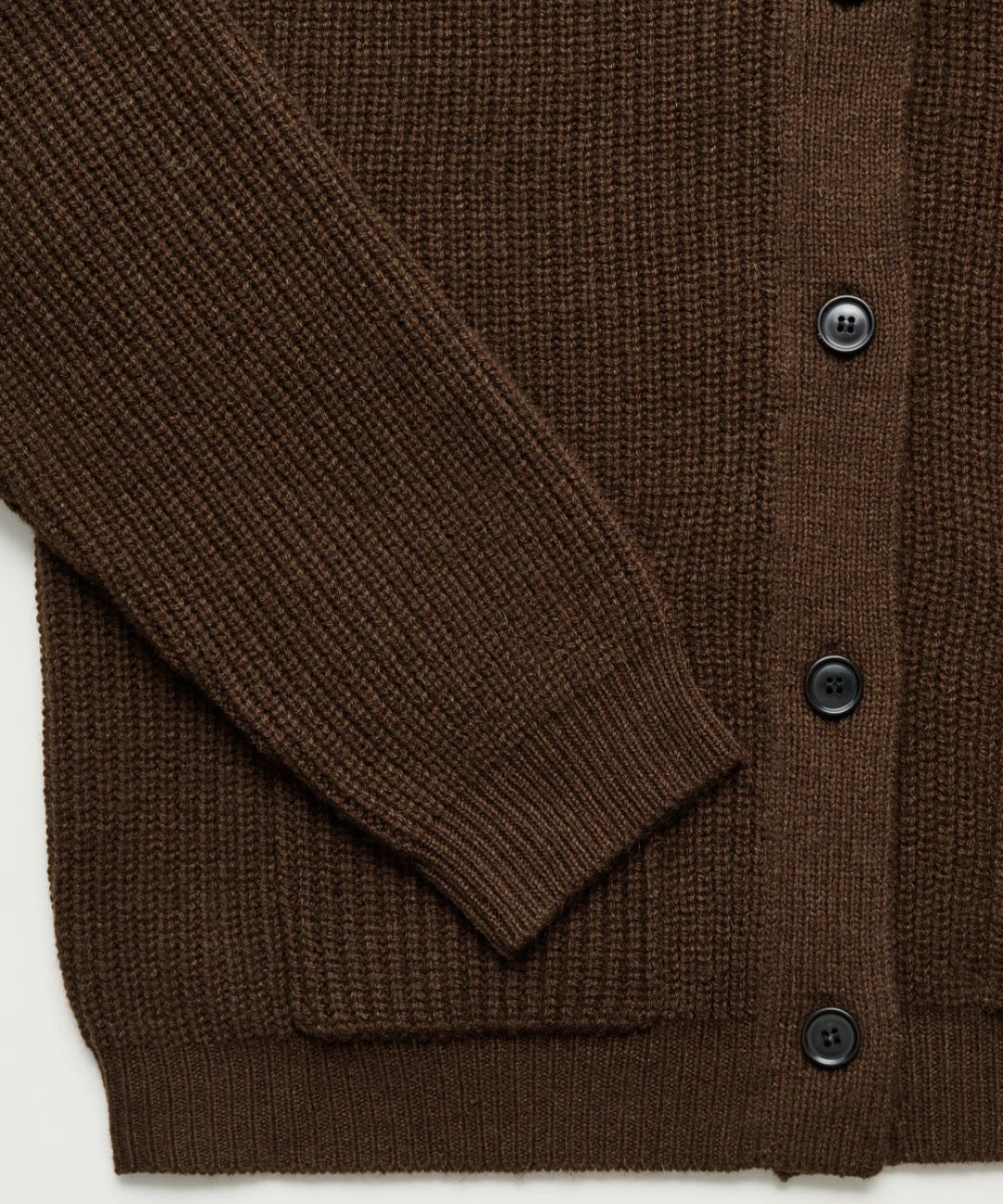 aiayu - Bine Cardigan, Pure Sartuul, Dark Brown