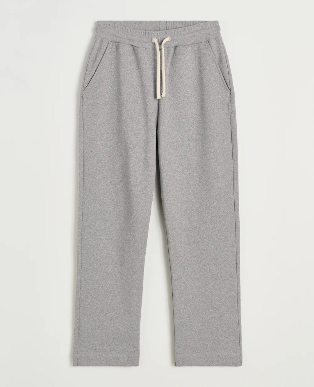 aiayu - Stitched Circular Sweatpants, Grey Melange