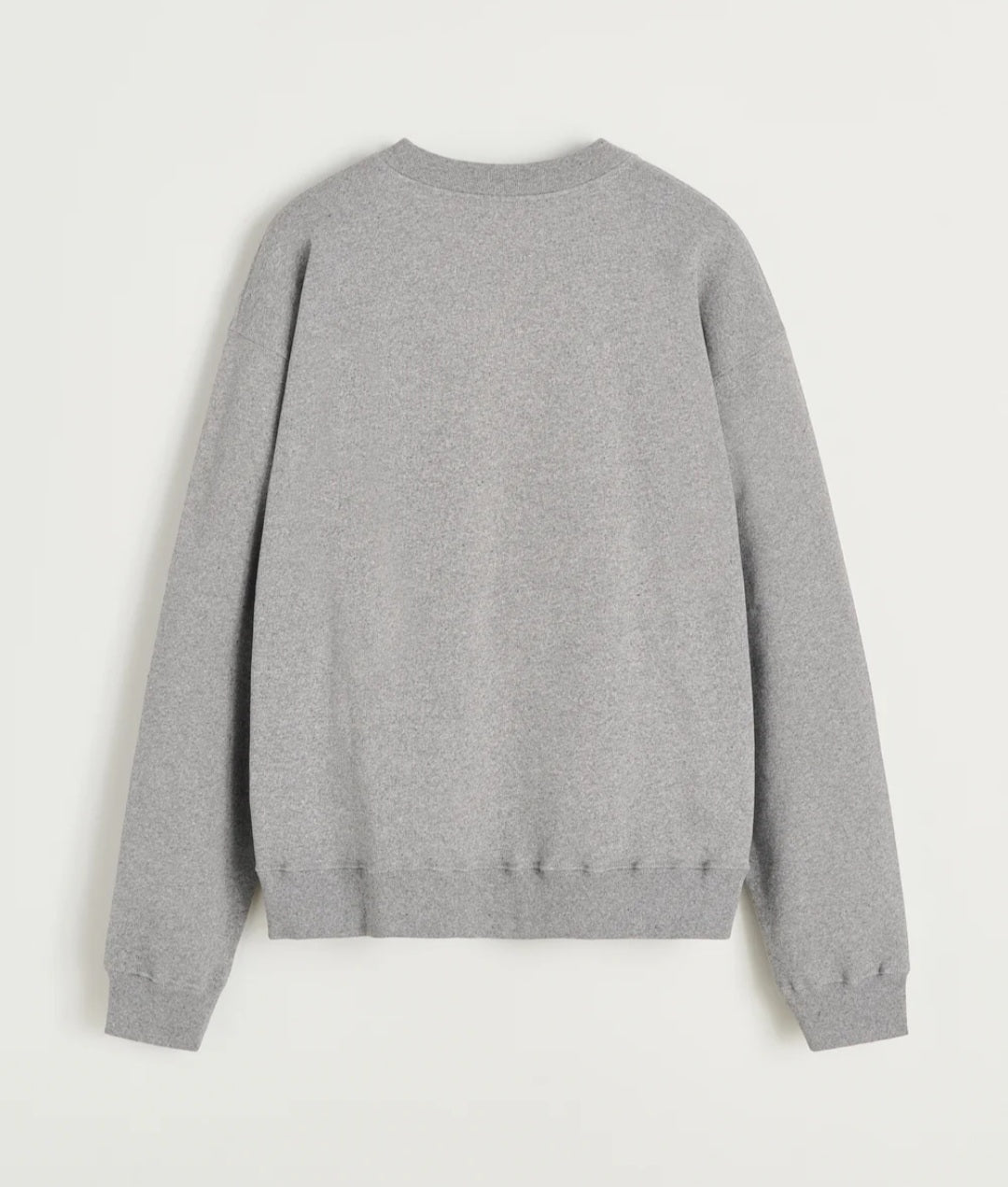 aiayu - Stitched Circular Sweatshirt, Grey Melange