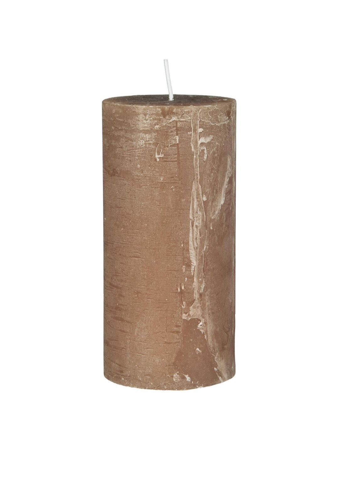 Ib Laursen - Rustiklys, Ø6,8xH14 cm., Fås i farverne Creme, Rød og Honey