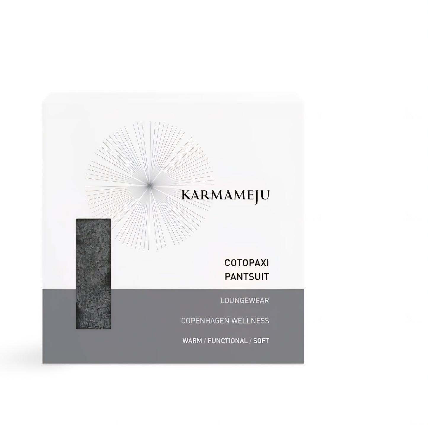 Karmameju - Fleece Pantsuit COTOPAXI, Dark Grey