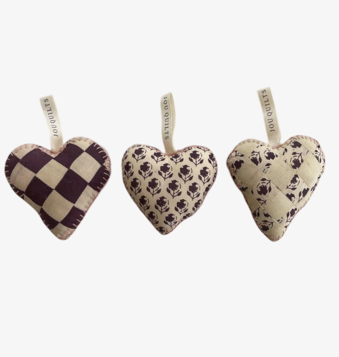 Jou Quilts - Julehjerte, one-of-a-kind