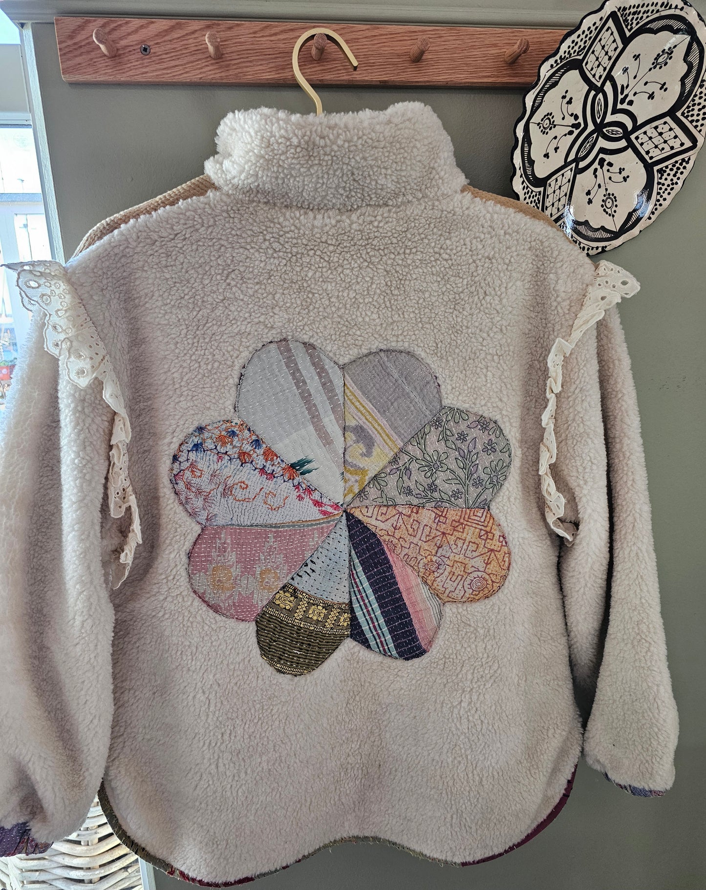 Sissel Edelbo - Vilma Jakke, Sand Patchwork