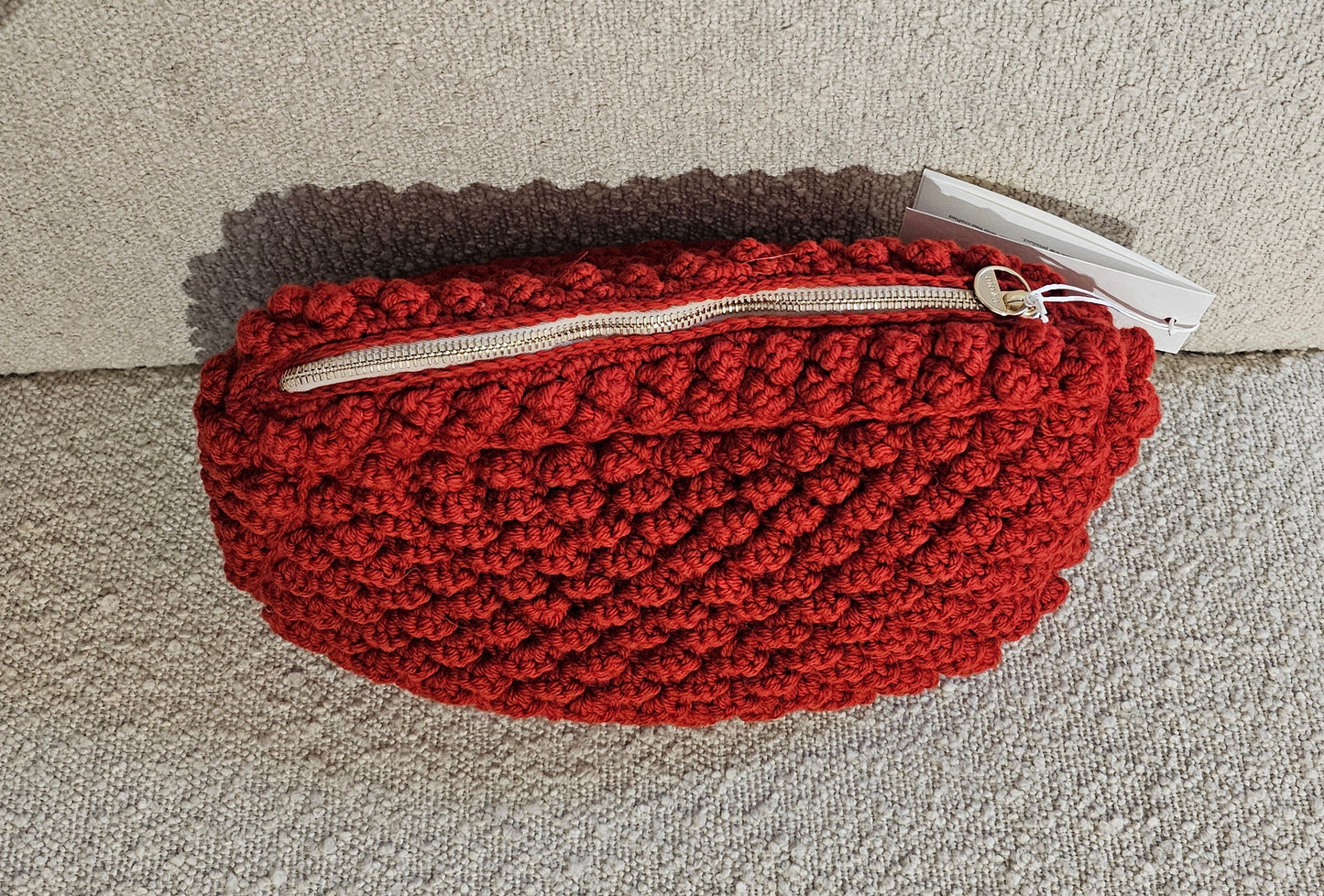 Aaiyu - Linn Clutch, Fås i 3 farver - Pure Ecru, Brown Sugar og Rust Red