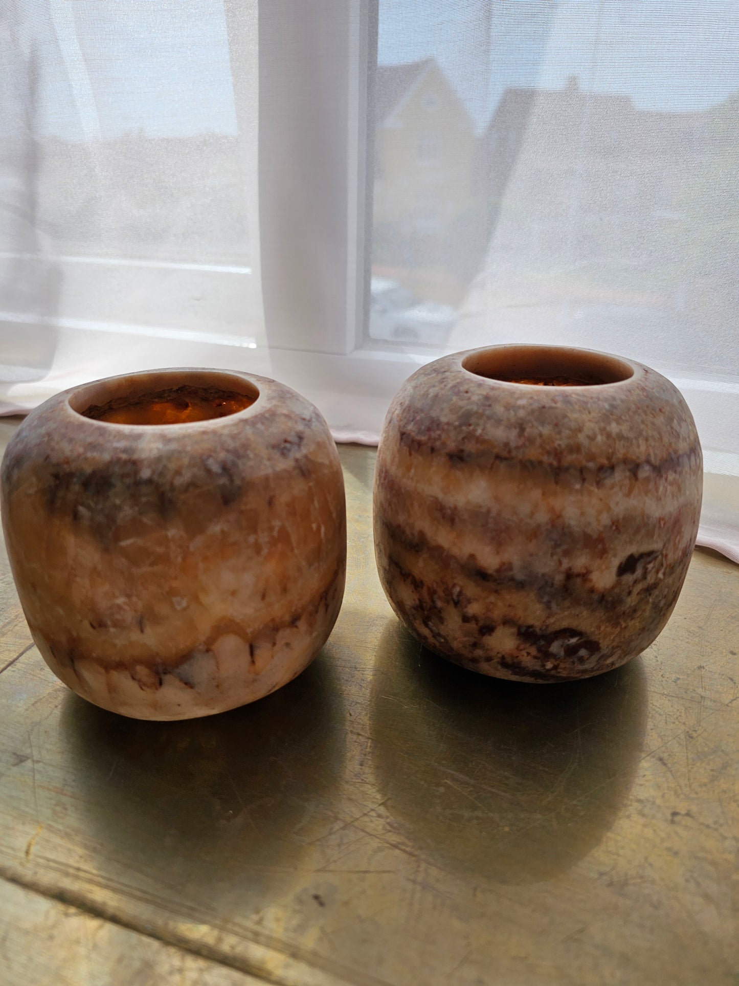 Sirocco Living - Alabaster, Curra, 10 cm., Brun