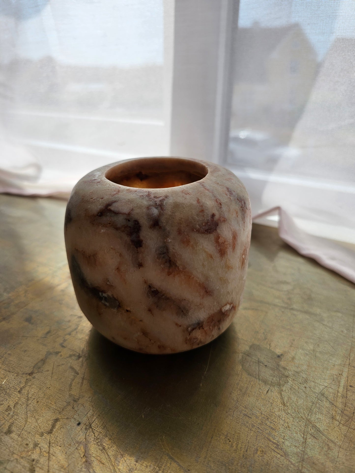 Sirocco Living - Alabaster, Curra, 10 cm., Brun