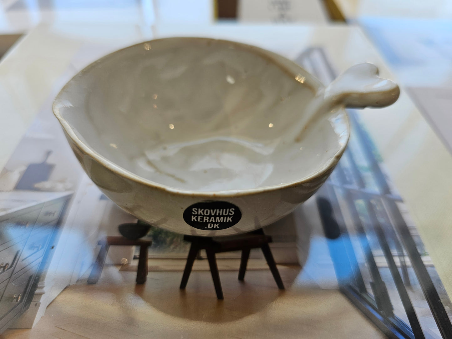 Skovhus Keramik - Skål, fås i farverne rosa, creme og coffee
