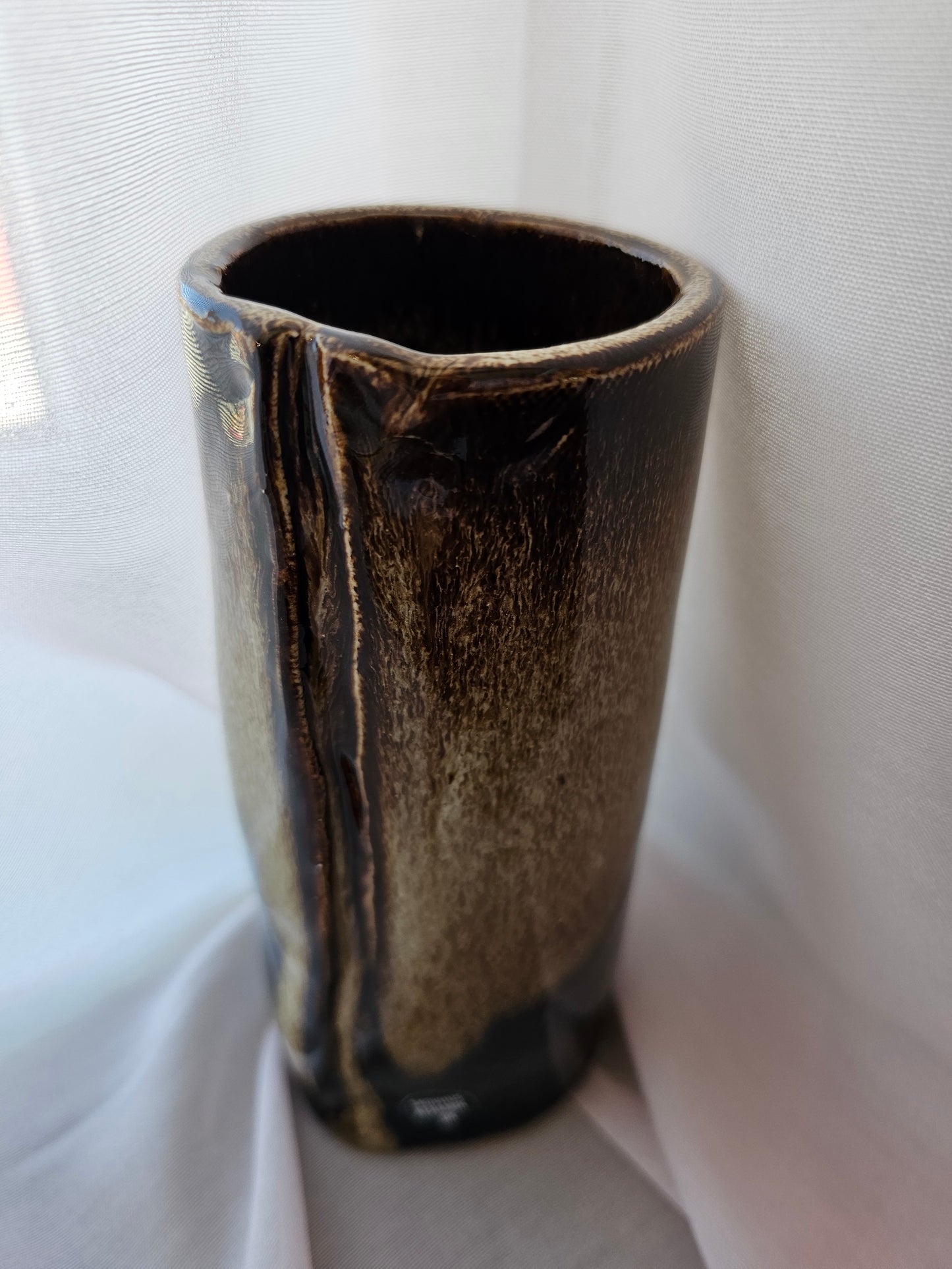 Skovhus Keramik - Vase, Fås i farverne rosa, creme og coffee