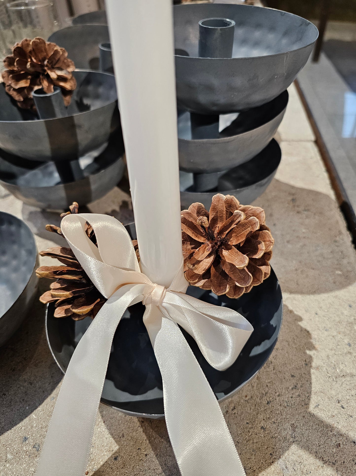 RUMklang Indretning - Lysestage, Jern