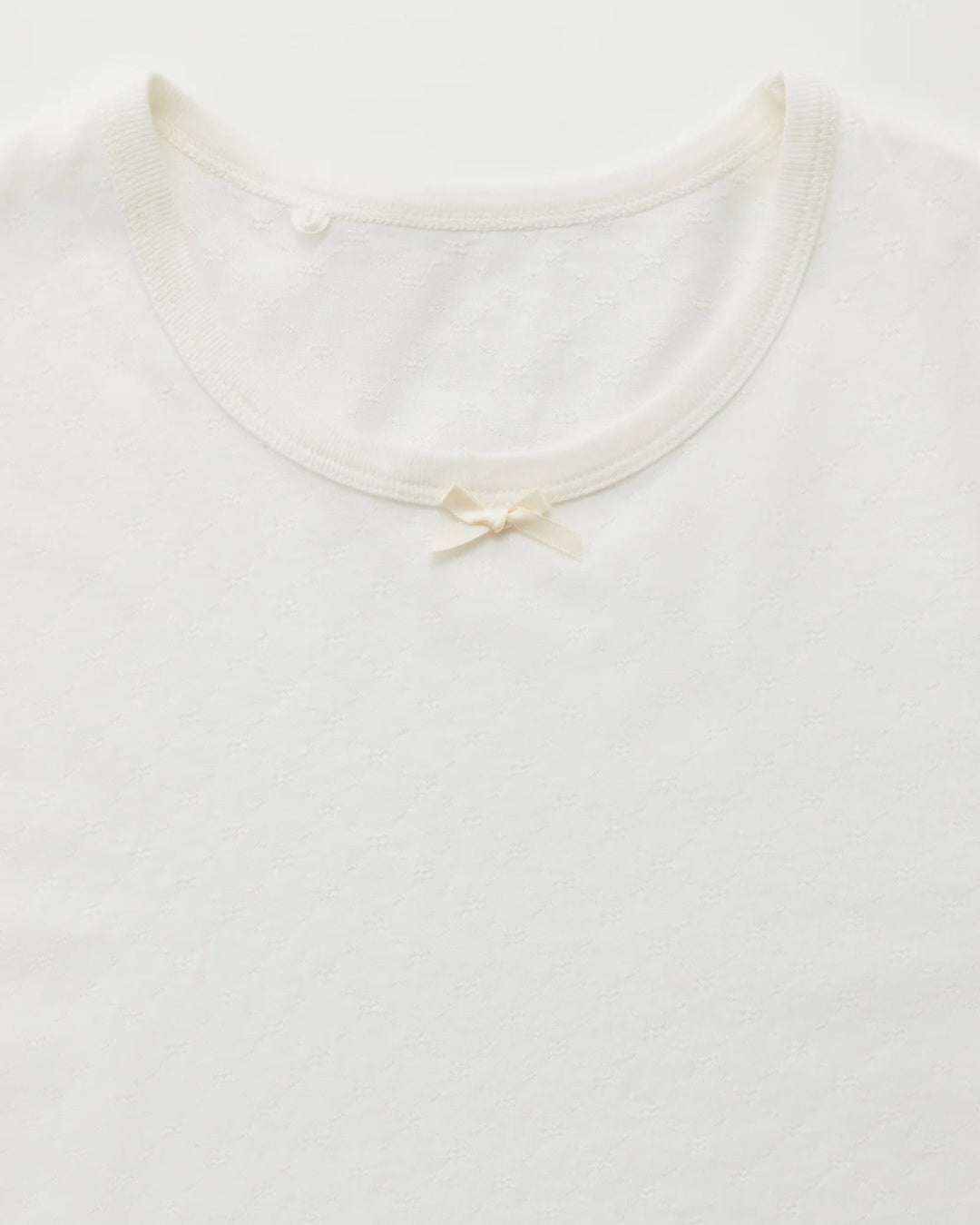 aiayu - Messhu Tee, Pure Ecru