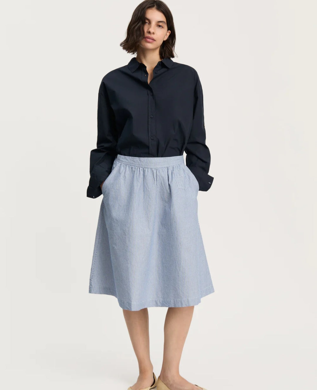 aiayu - Neela Skirt Striped, Mix Blue Boy