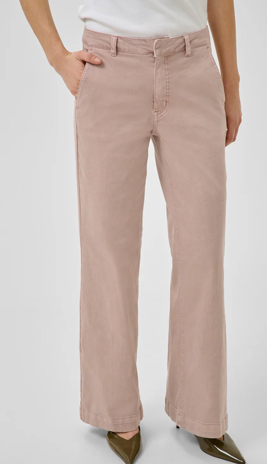My Essential Wardrobe - Pant Wide MWLara 149, Adobe Rose