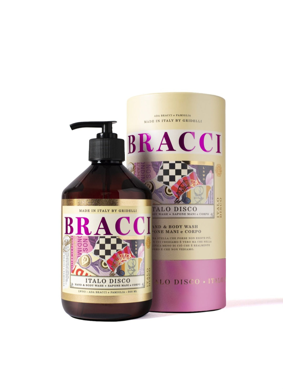 Bracci - Italo Disco Hand & Body Wash, 500 ml.