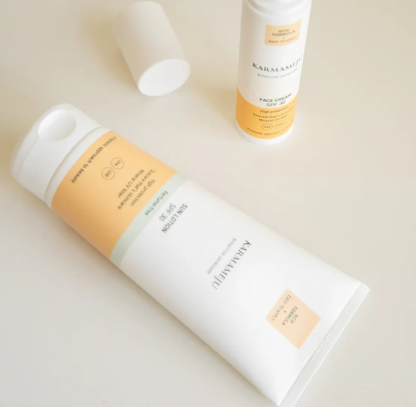 Karmameju - Solcreme, SPF 30, PARFUMEFRI, 200 ml.