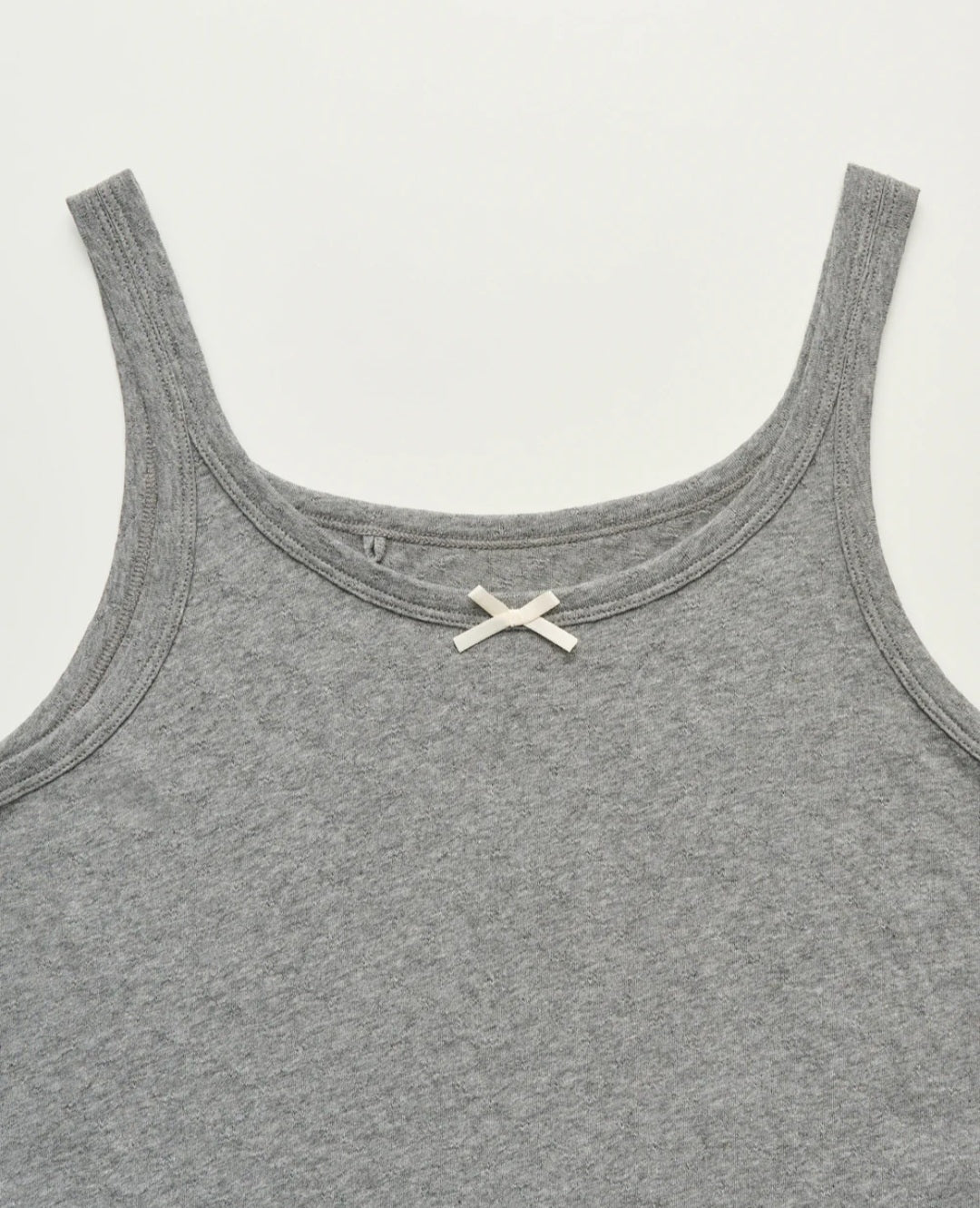 aiayu - Messhu Tank Melange, Grey Melange
