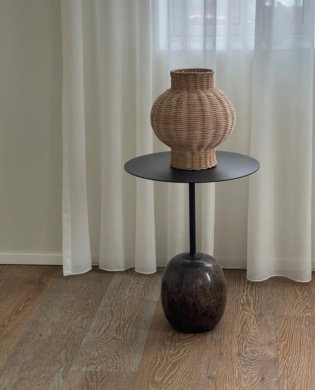 Jou Quilts - JOU Rattan Small Vase on foot