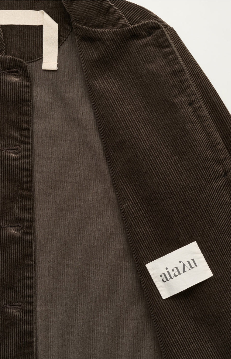 aiayu - Jacy Jacket Corduroy, Smokey Brown