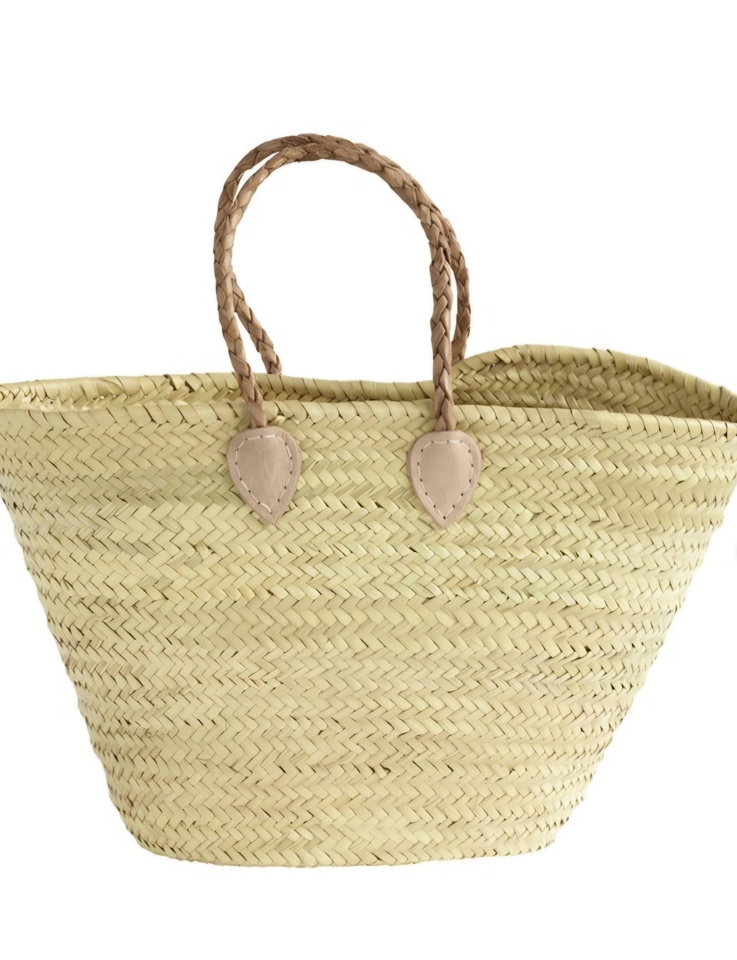 Tine K Home - Taske/Basket-M, Palmeblade, D55xH35 cm., Natur