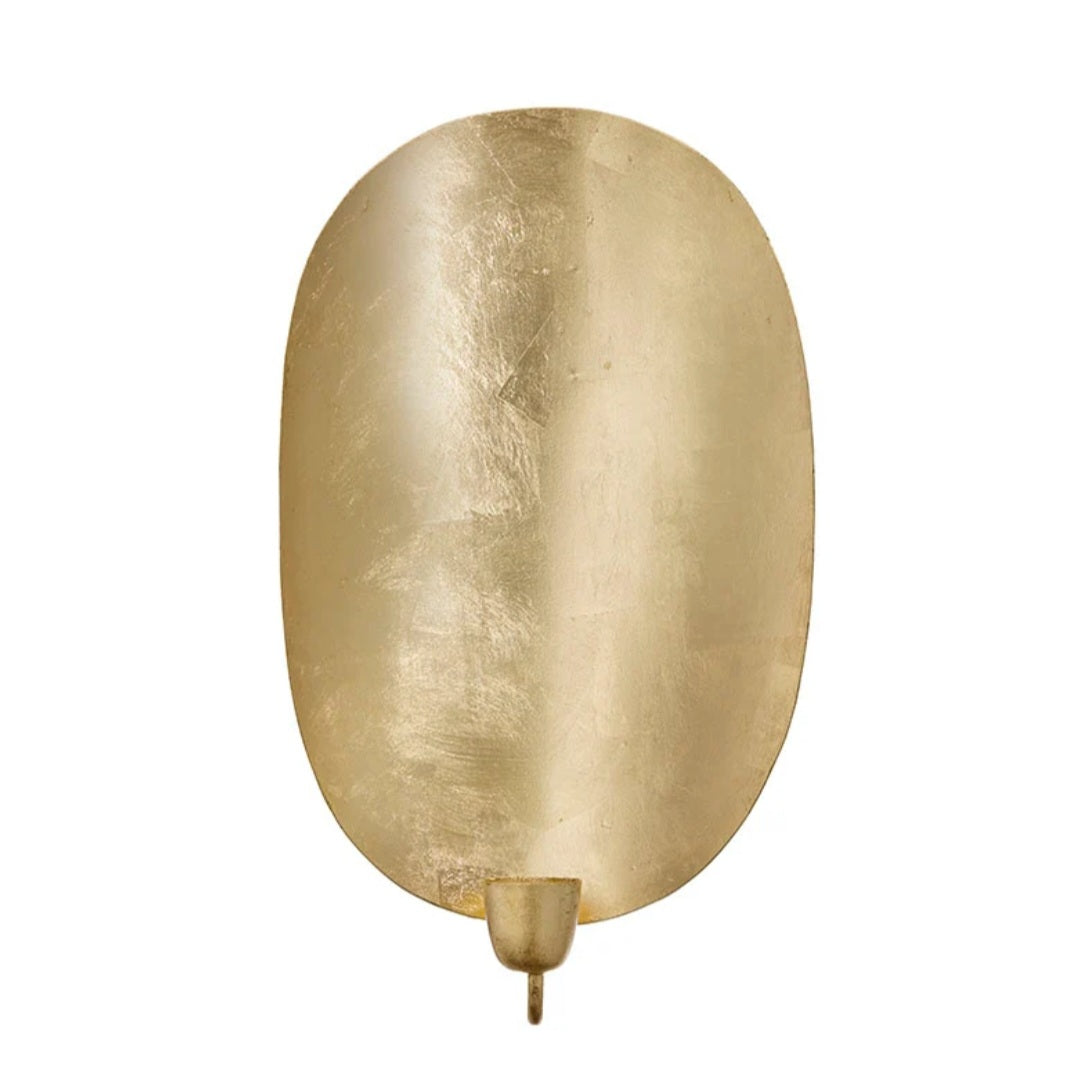 Bungalow - Wall Light Ellipse, H34 cm., Golden