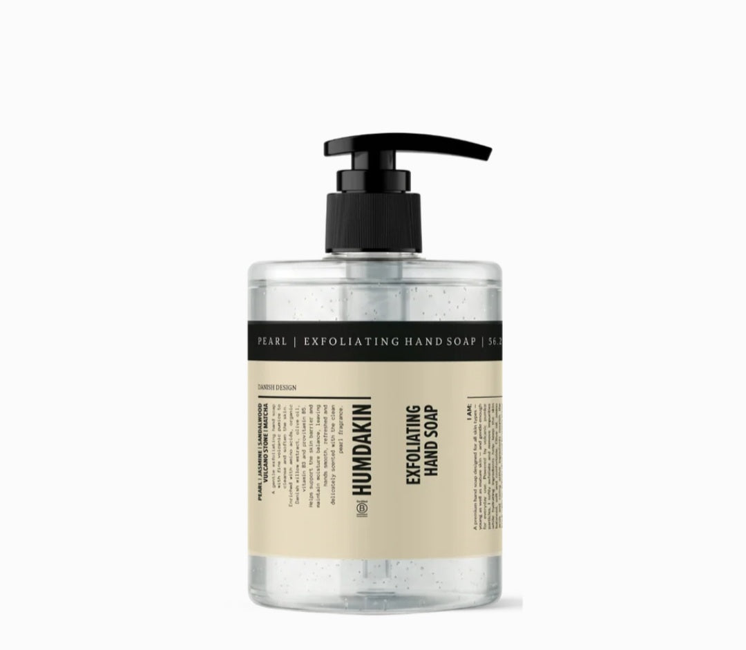 Humdakin - Pearl Eksfolierende Håndsæbe, Jasmin & Sandeltræ, 500 ml.