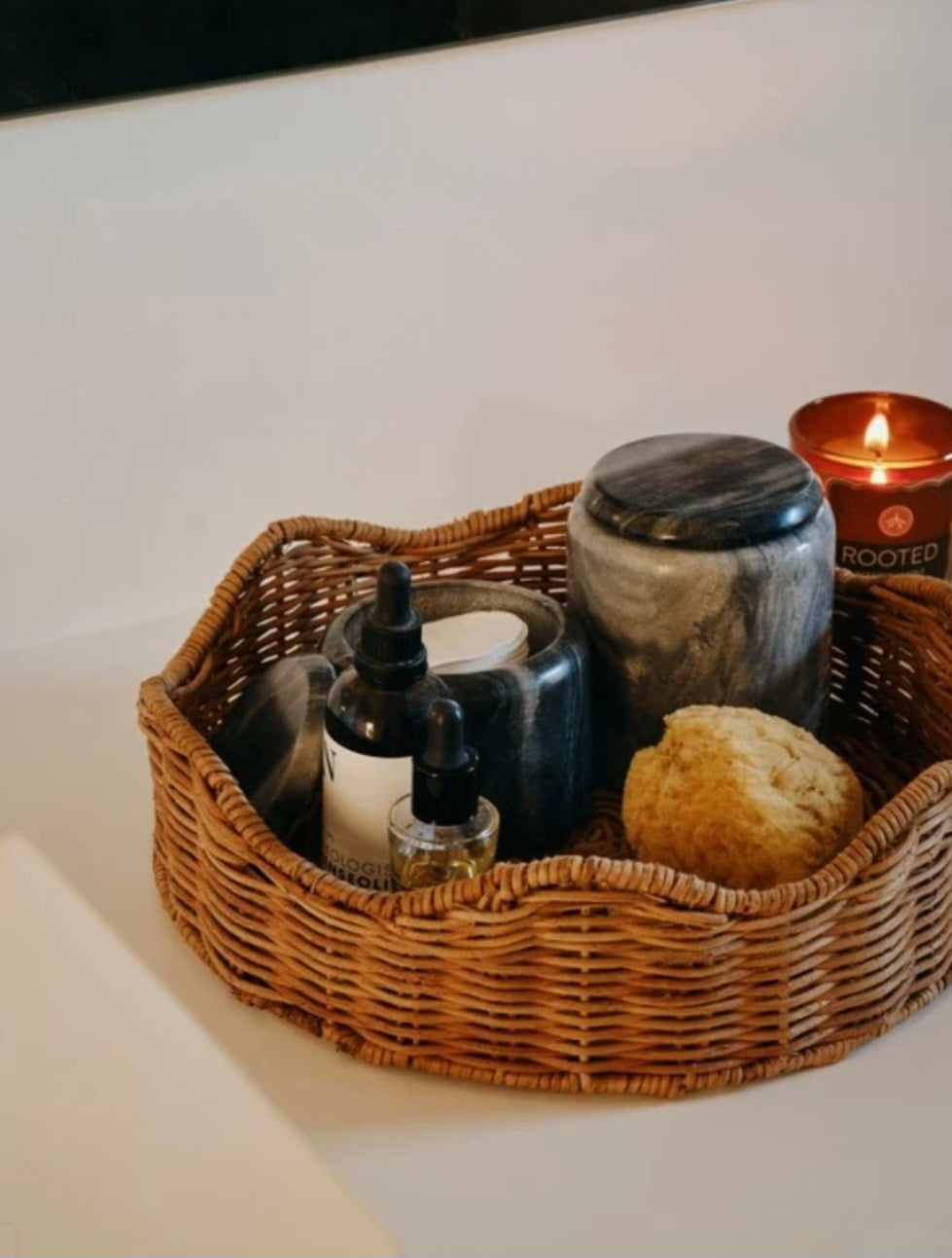 Broste Copenhagen - Lola Bakke, Natural, Rattan