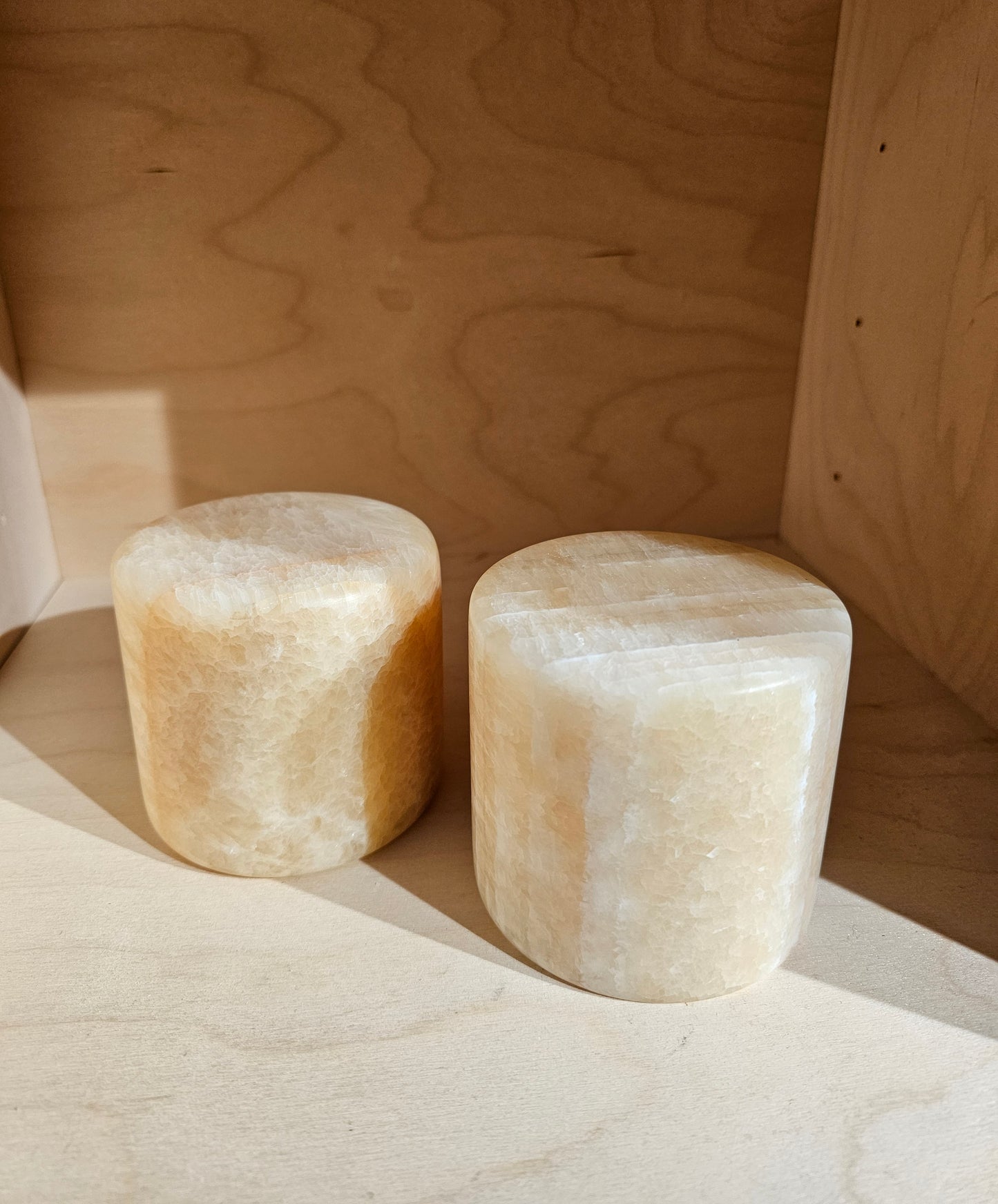 Unison - Marmor Lampe, Silkemat Beige, L